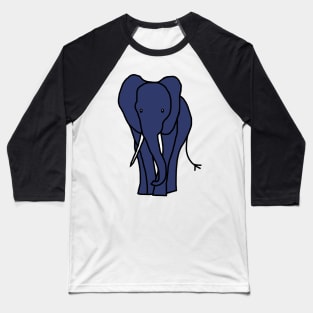 Blue Elephant Baseball T-Shirt